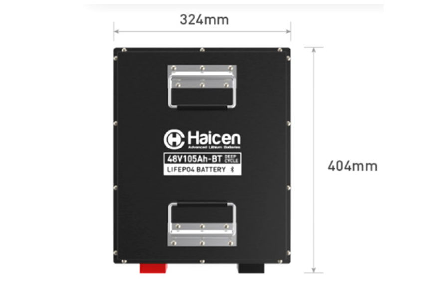 Baterías LiFePO4 con Bluetooth para carritos de golf (3)