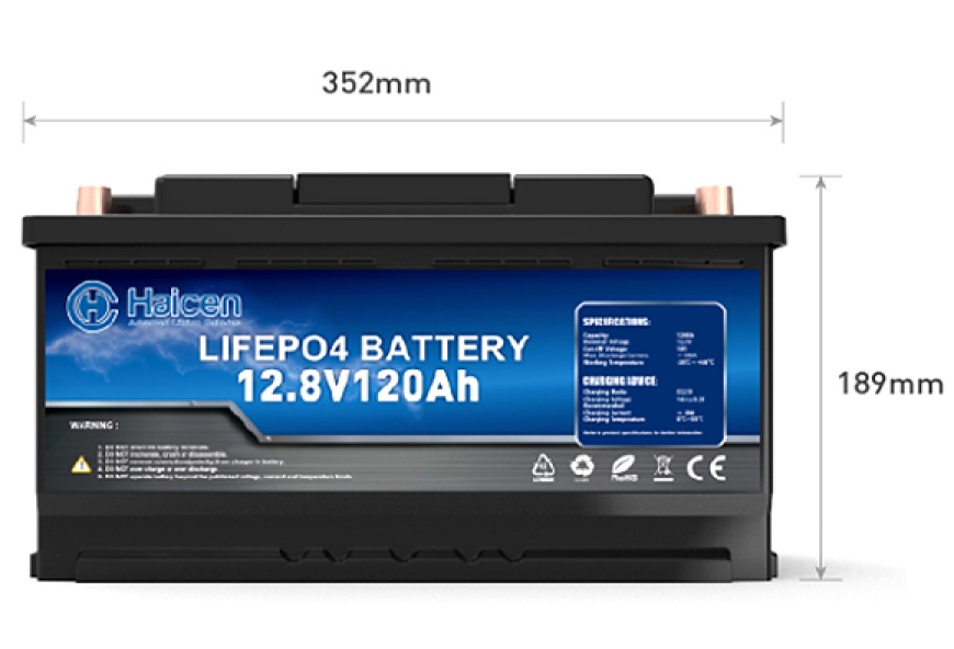 Batería LiFePO4 HC352 para carritos de golf (2)