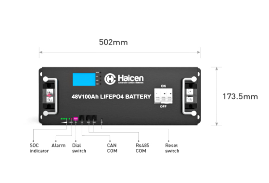 Almacenamiento doméstico escalable de baterías LiFePO4 para la independencia energética (3)