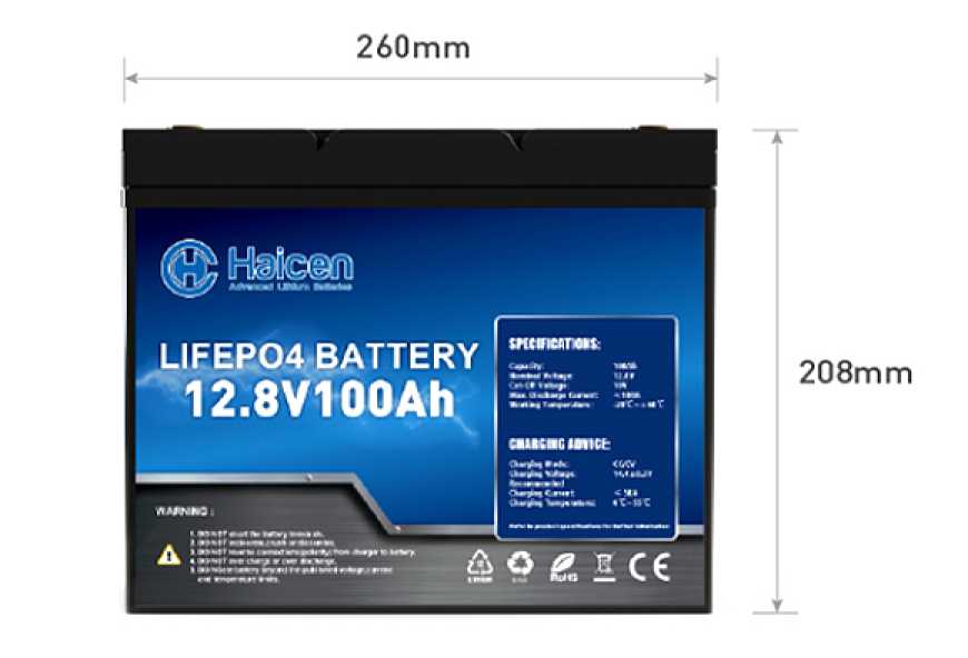 Batería LiFePO4 352S de 106 Ah (2)